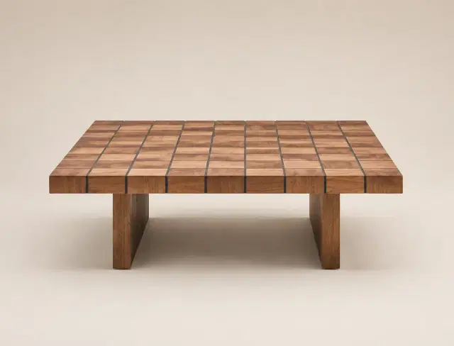 CJ-82棋格茶几