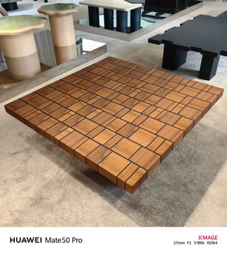 CJ-82 Checkerboard Coffee Table 2